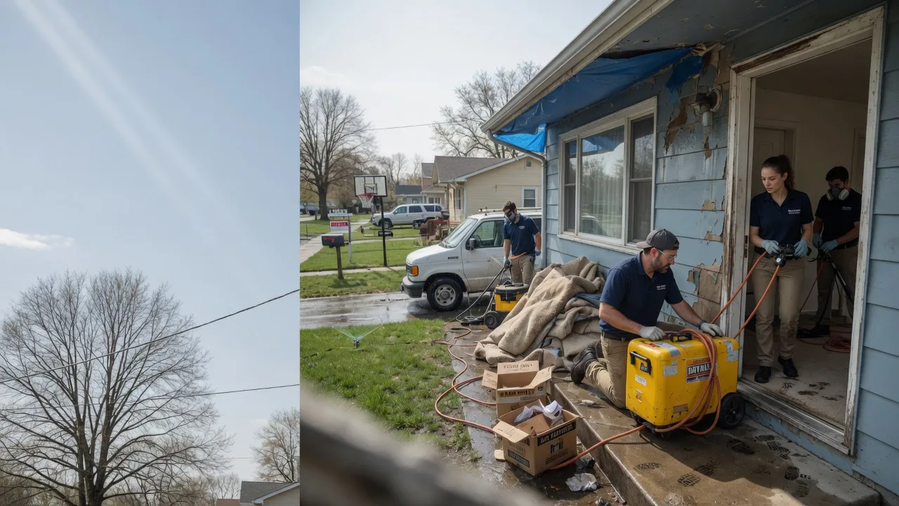 Basement Flood Cleanup in Termo, CA near me